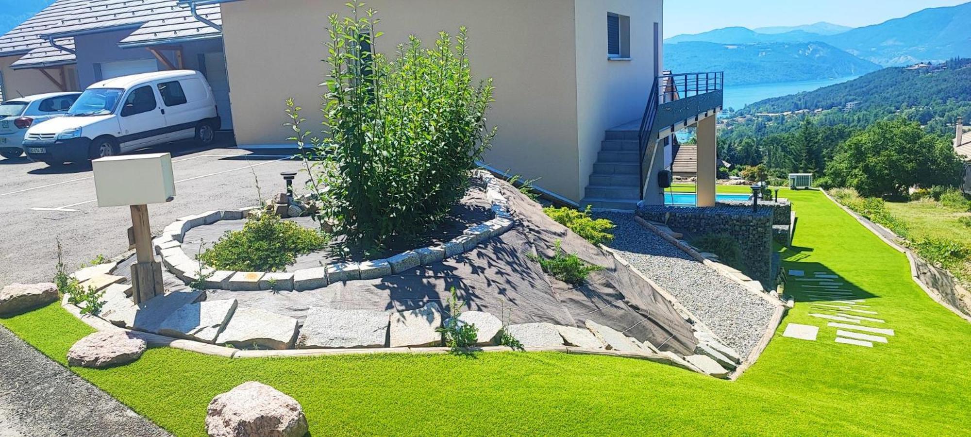 Chambre Vue Lac Av Piscine Prunières Zewnętrze zdjęcie